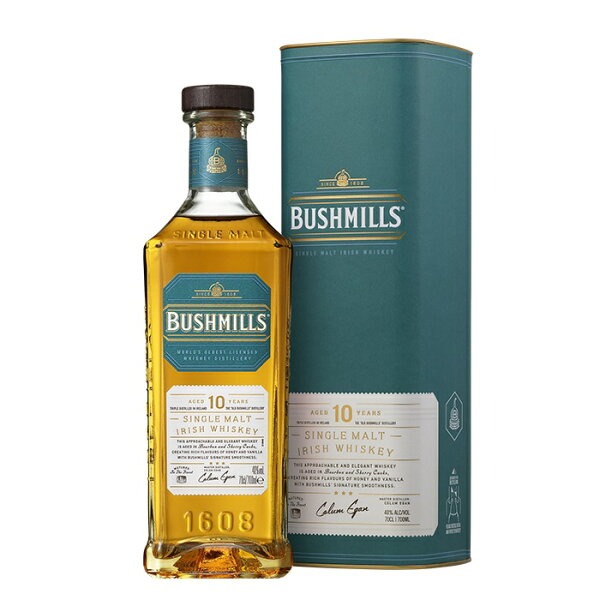 Bushmillsのブッシュミルズ 10年の商品画像